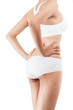 Slim body of indian female