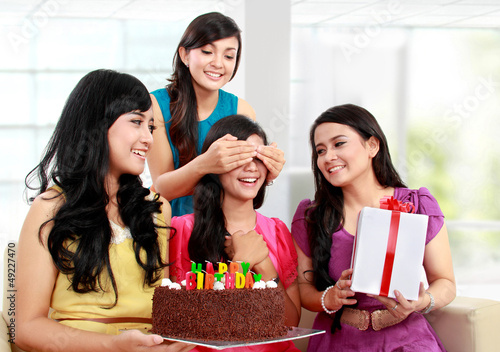 Photo: beautiful girls celebrate birthday beautiful girls celebrate birthday