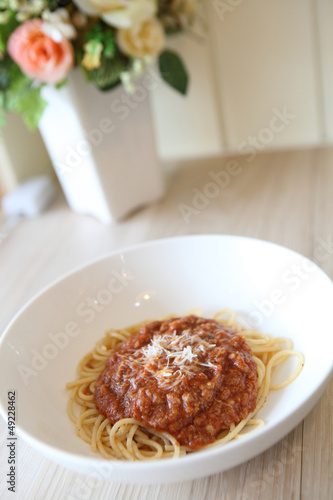 Photo: spaghetti bolognese spaghetti bolognese