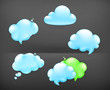 Vector: Clouds Clouds