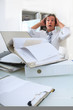 Foto: Chaos im Büro Chaos im Büro