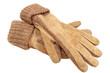 Suede gloves