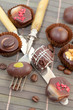 Various chocolates and truffles
