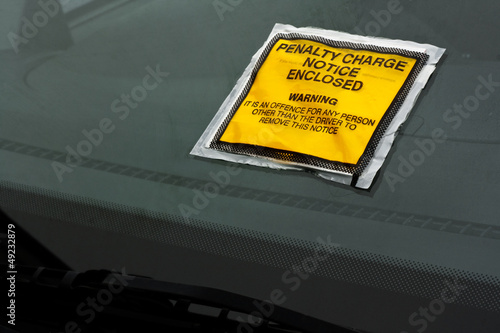 Photo: parking fine parking fine