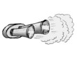 car exhaust pipe