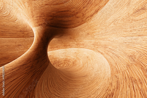 3D Abstract Wood Background