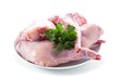 Frisches Kaninchenfleisch