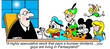 Financial consultant meets with a cast of animation characters