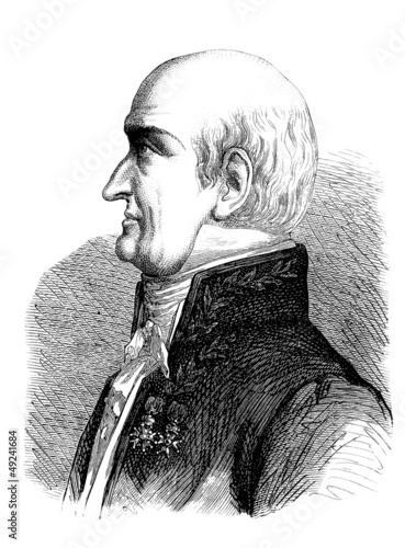 Illustration: Gentleman (Profil - 19th century Gentleman (Profil - 19th century