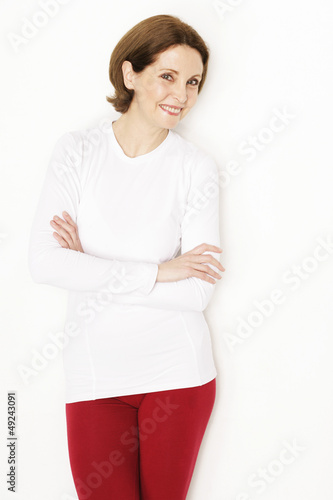 Photo: zufriedene ältere Dame zufriedene ältere Dame