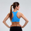 Young woman in fitness wear