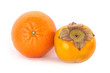 Orange und Sharonfrucht