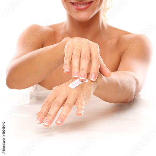 Photo: Closeup image of hands in SPA Closeup image of hands in SPA