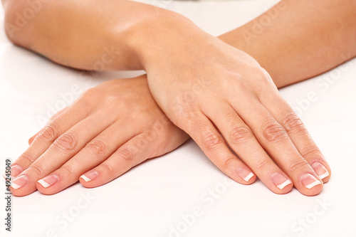 Photo: Closeup image of hands in SPA Closeup image of hands in SPA