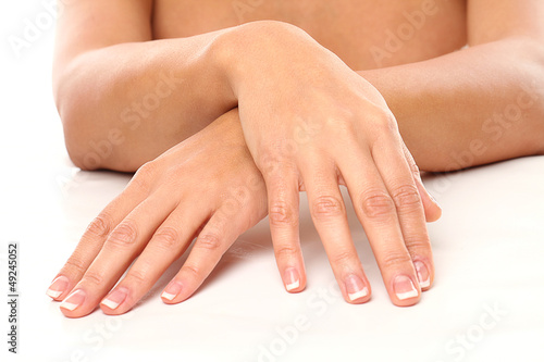 Photo: Closeup image of hands in SPA Closeup image of hands in SPA