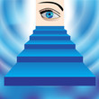 blau Staircase