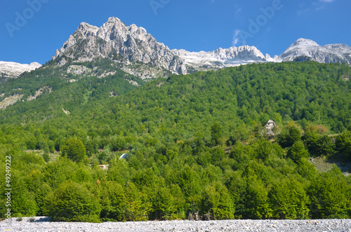 Valbona Valley In Albanian Alps © ollirg