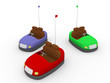 Illustration: Coches de choque Coches de choque