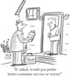 Pollster surprised homeowner with inane question