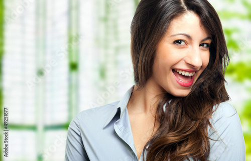 Photo: Smiling woman Smiling woman