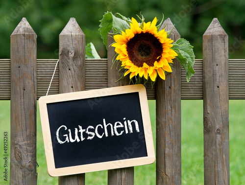 Photo: Gutschein Gutschein