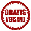 Grunge Stempel rot rund GRATIS VERSAND