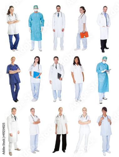 Photo: Medical workers, doctors, nurses Medical workers, doctors, nurses