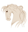 head of a horse