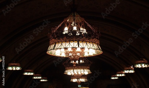 Photo: Deckenlampen im alten Saal Deckenlampen im alten Saal