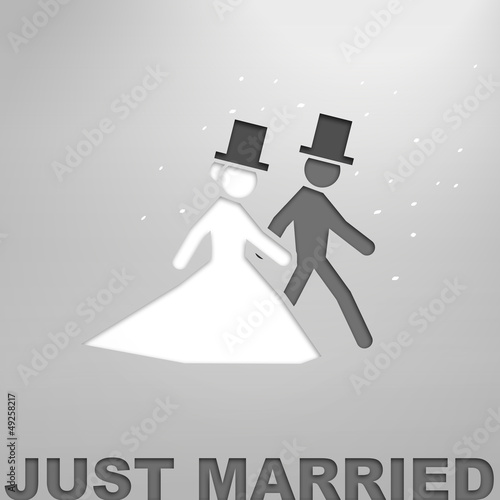 Illustration: Just Married Just Married