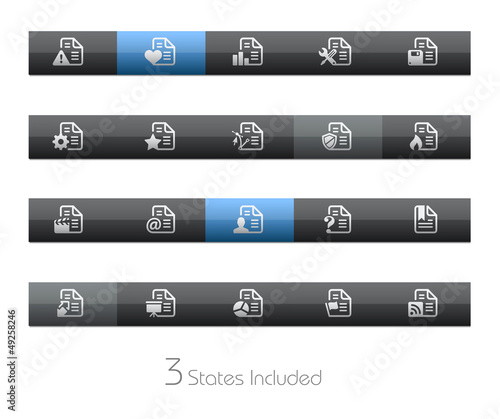 Vector: Documents - 2 / It includes 3 states in different layers Documents - 2 / It includes 3 states in different layers