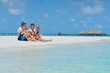 happy family on vacation