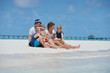 happy family on vacation