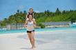 happy family on vacation