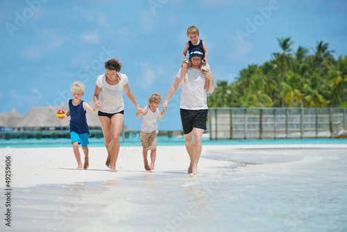 Photo: happy family on vacation happy family on vacation