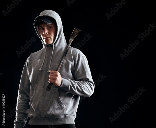 Photo: Young Outlaw Alone in the Dark Young Outlaw Alone in the Dark