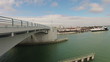 Draw Bridge Open Time Lapse With Ship Close