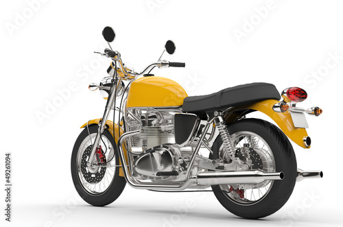 Illustration: Cool Yellow Bike Cool Yellow Bike