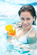 Photo: Relaxing in swimming pool Relaxing in swimming pool