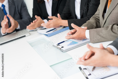 Photo: Applauding hands Applauding hands