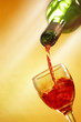 pouring wine on sunray
