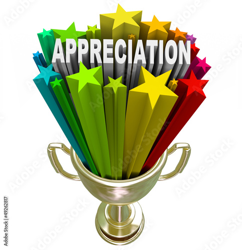 Illustration: Appreciation Award - Recognizing Outstanding Effort or Loyalty Appreciation Award - Recognizing Outstanding Effort or Loyalty