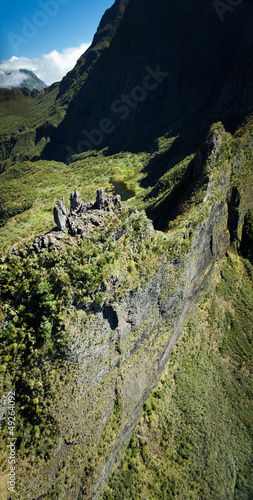 Photo: Les Trois Salazes - Ile de La Réunion Les Trois Salazes - Ile de La Réunion