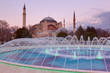 Hagia Sophia at sunset, Istanbul, Turkey