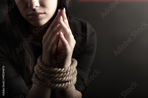 Photo: bound hands bound hands