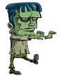 Cartoon Frankenstein monster