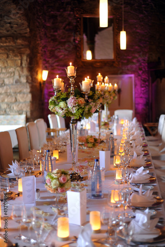 Photo: gedeckter tisch gedeckter tisch