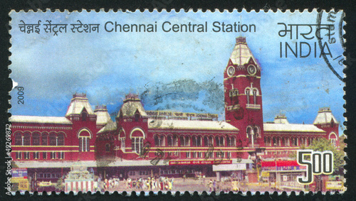 Photo: Chennai Central station Chennai Central station