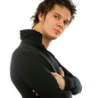 Portrait of young man