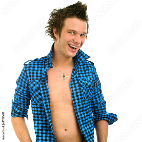 Photo: Portrait of young man Portrait of young man